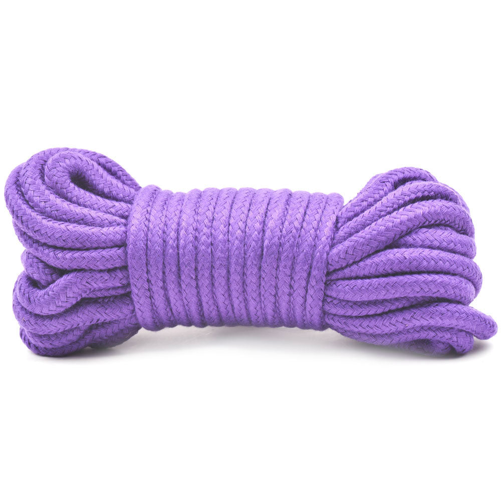 Cotton Bondage Rope: Purple (10 m) - Industrial Luv Products Inc.