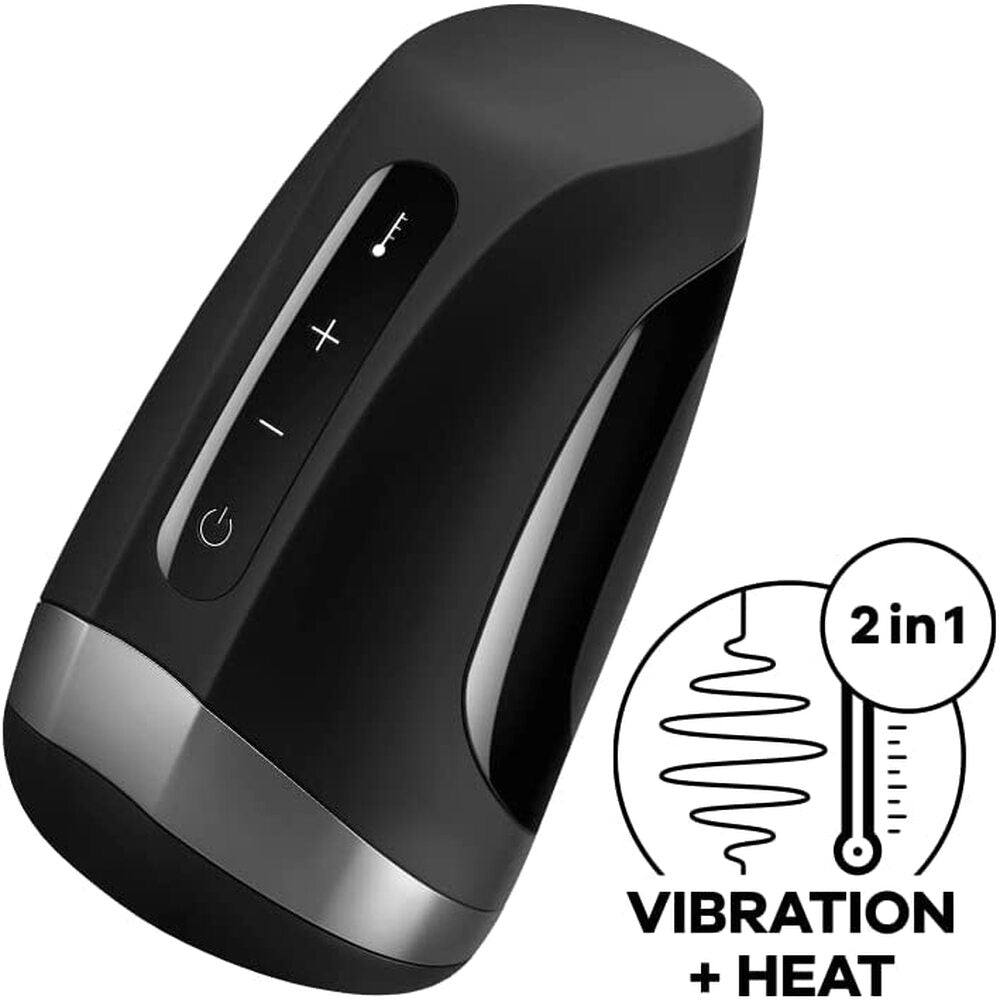 Satisfyer Men Heat And Vibration Masturbator