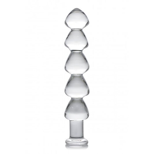 Master Series Drops Anal Links Glass Dildo