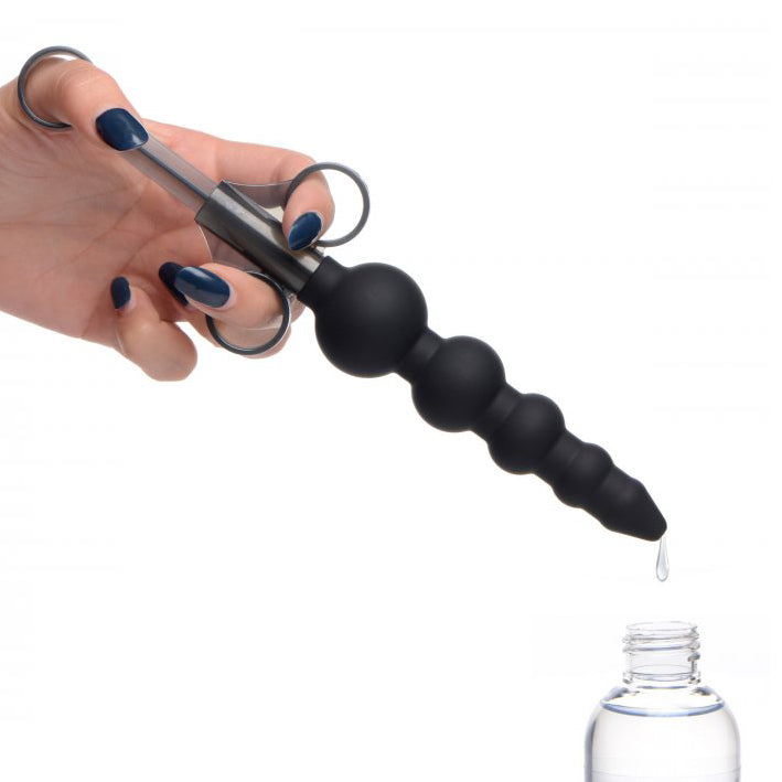 Master Series Silicone Graduated Beads Lube Launcher